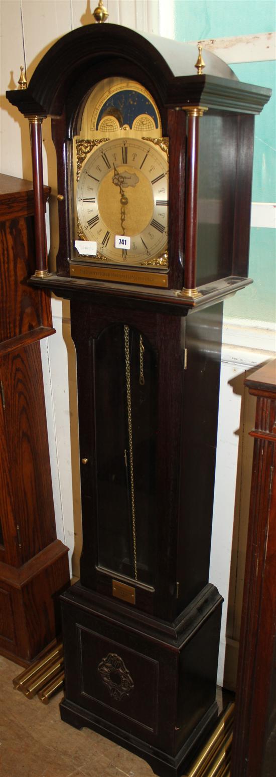 Longcase grandmother clock